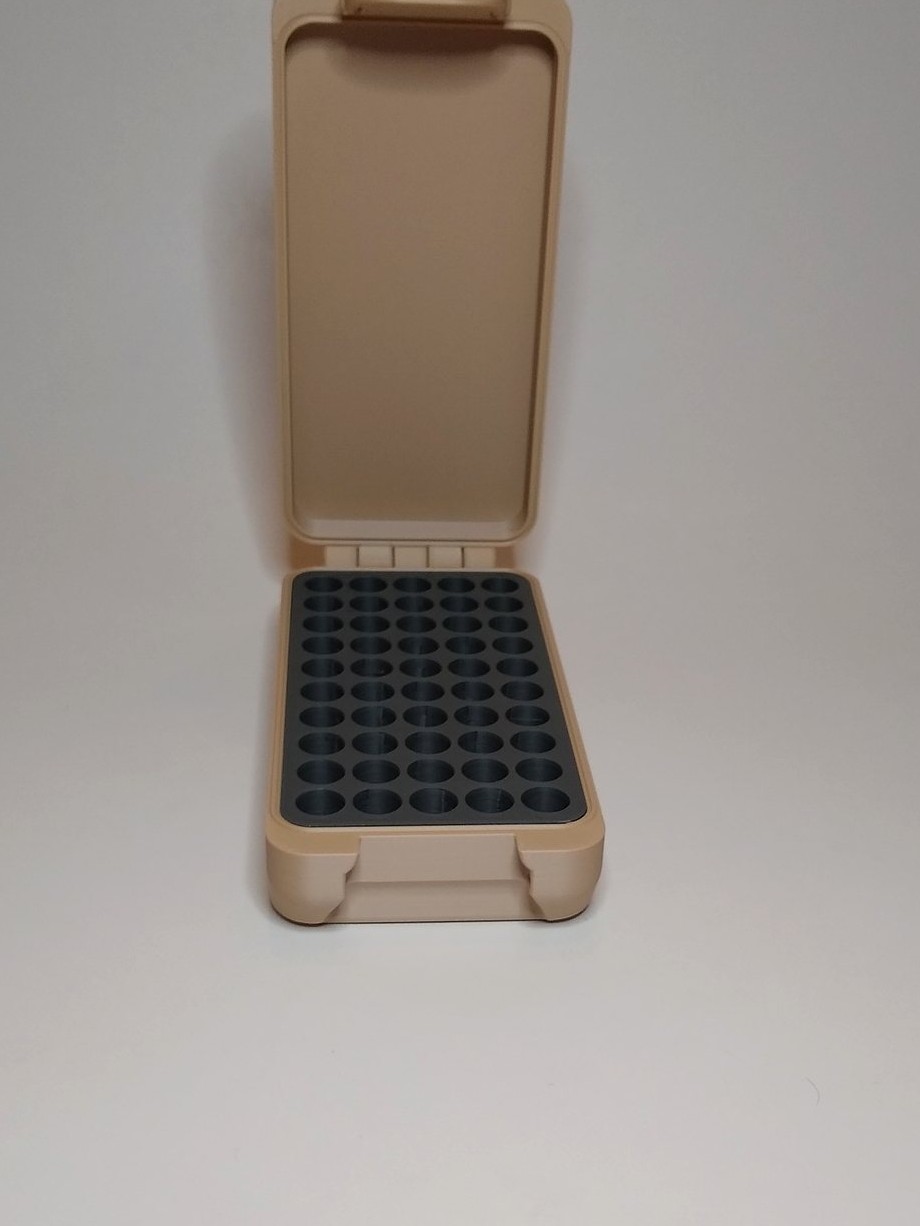 BRT 10mm FDE box open showing fitted insert