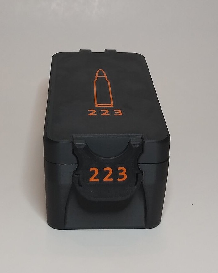 BRT .223 Rem Black / Orange box closed