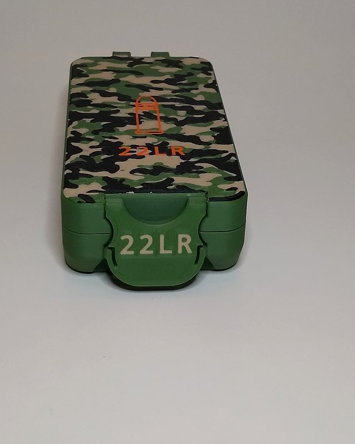 BRT .22 LR Woodland Camo box closed