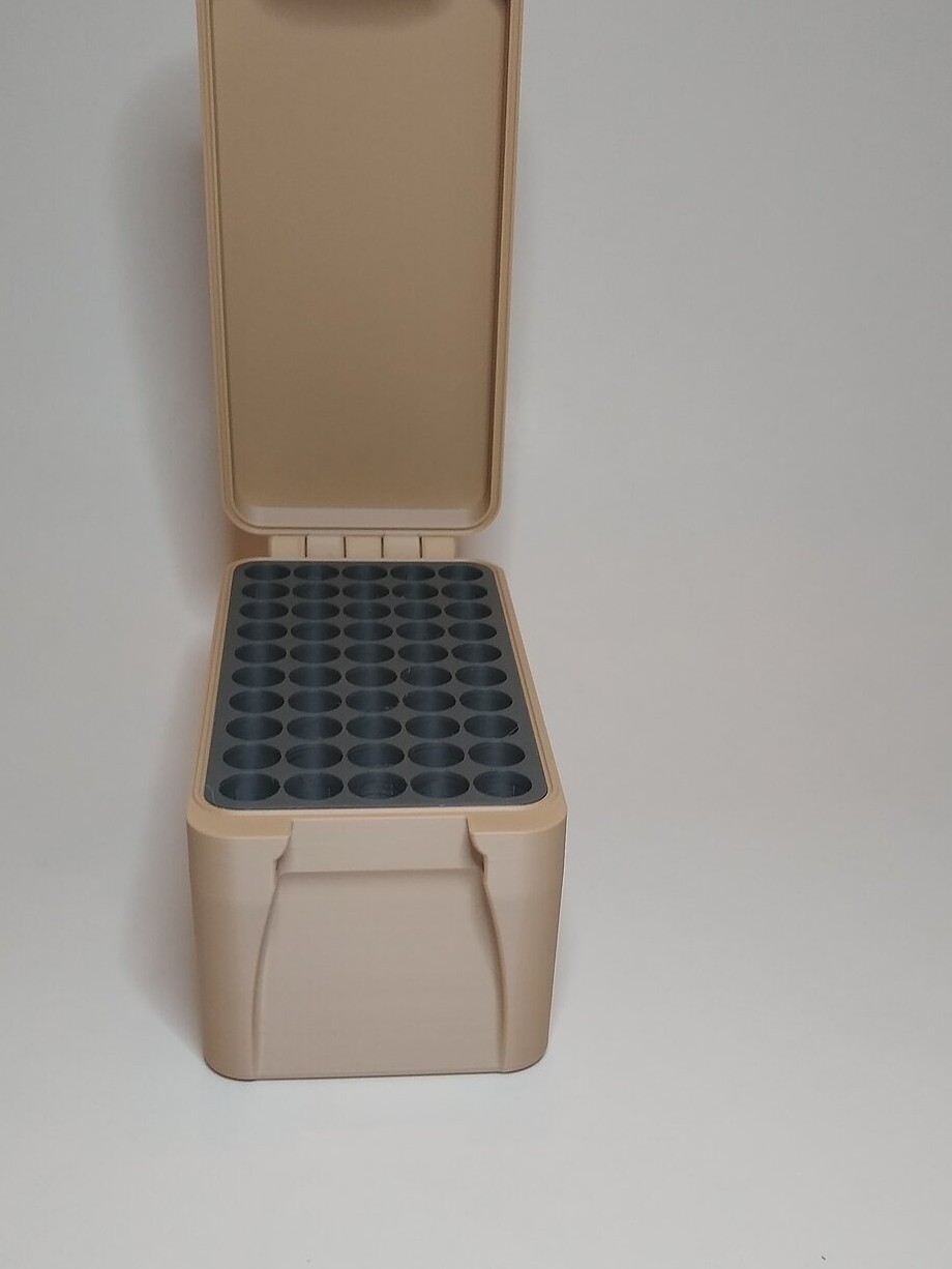 BRT .308 Win FDE box open showing fitted insert