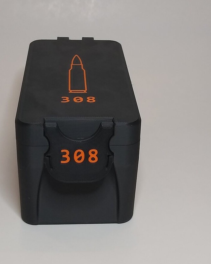BRT .308 Win Black / Orange box closed