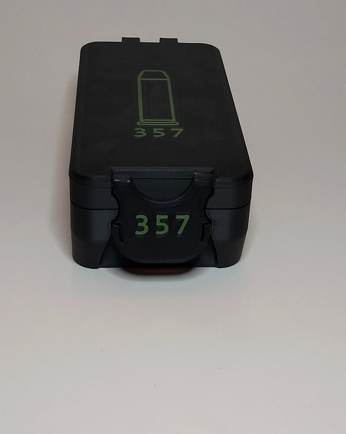 BRT .357 Magnum Black / OD Green box closed