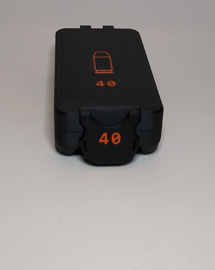 BRT .40 S&W Black / Orange box closed