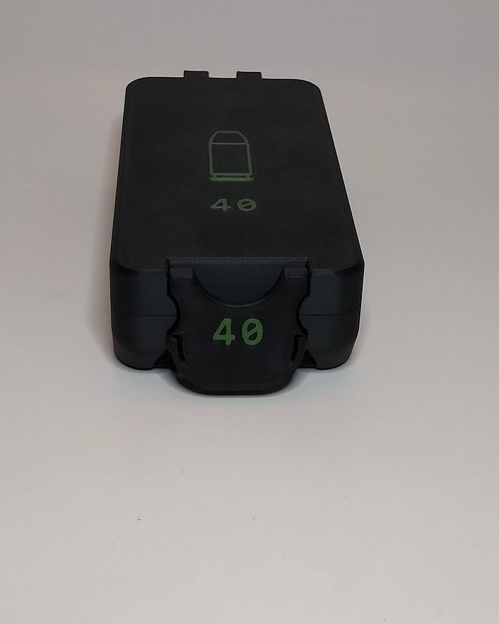 BRT .40 S&W Black / OD Green box closed