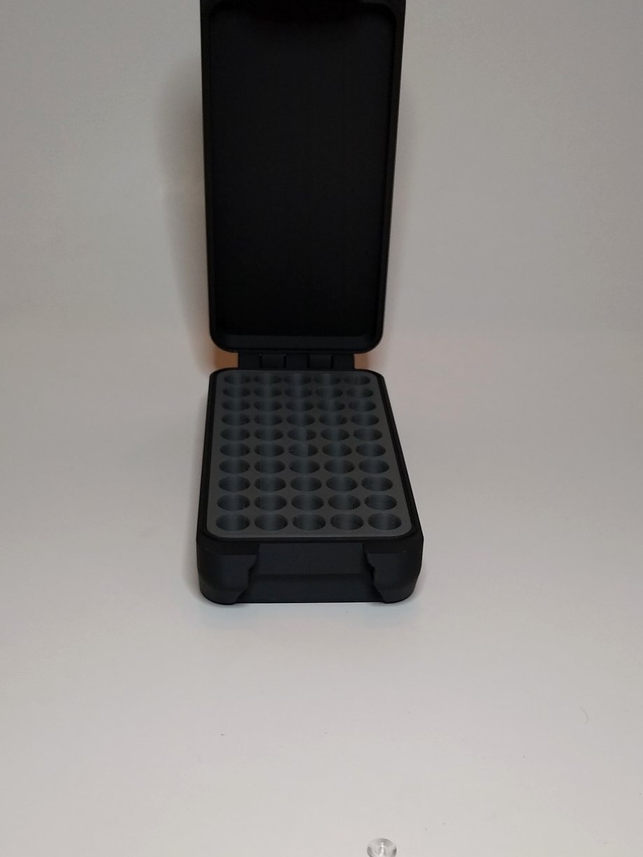 BRT .40 S&W Black / OD Green box open showing fitted insert