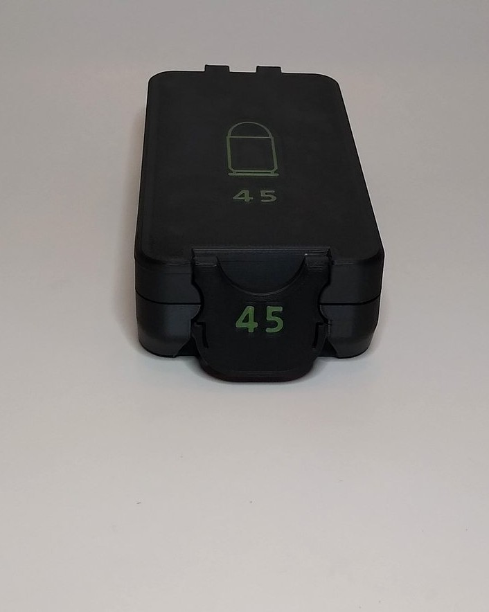 BRT .45 ACP Black / OD Green box closed