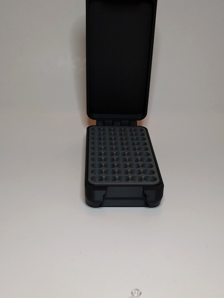 BRT .45 ACP Black / OD Green box open showing fitted insert