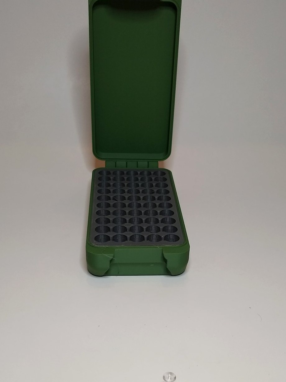 BRT .45 ACP OD Green box open showing fitted insert