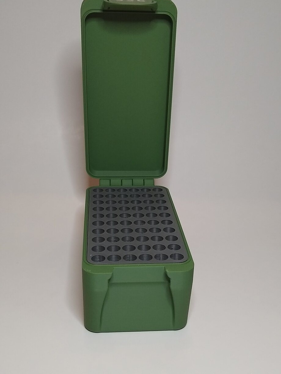 BRT 5.56 NATO OD Green box open showing fitted insert