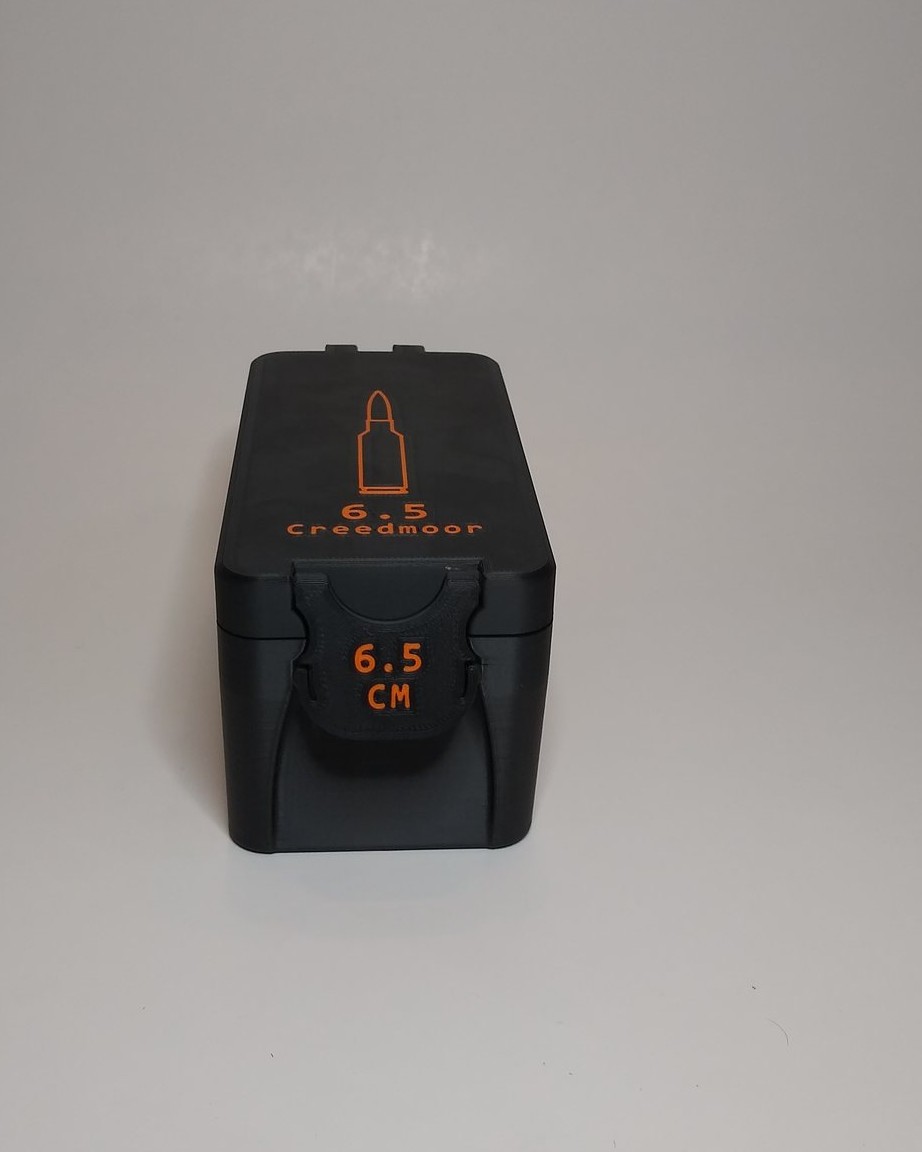 BRT 6.5 Creedmoor Black / Orange box closed