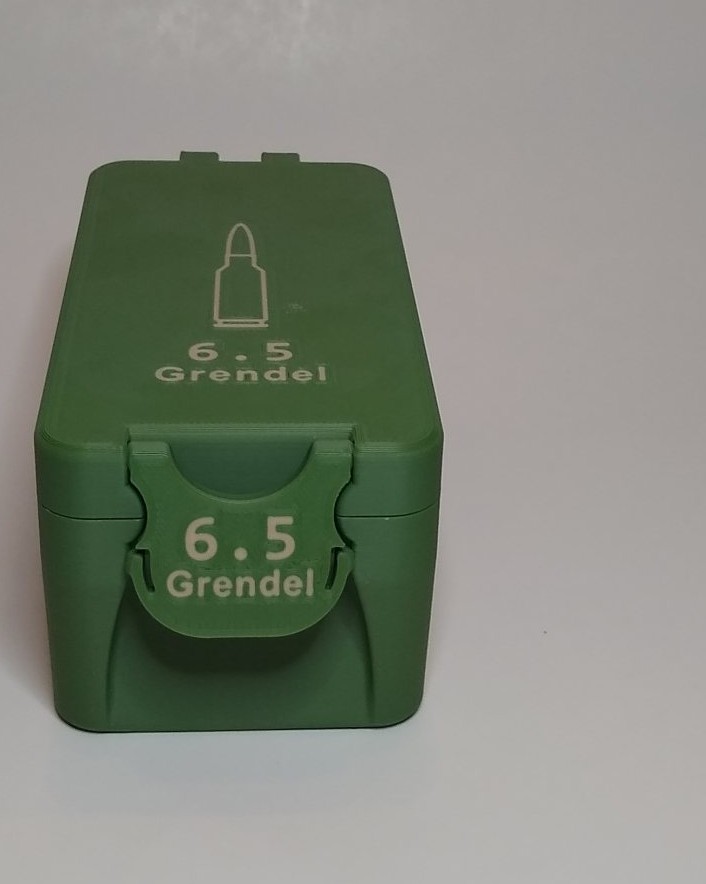 BRT 6.5 Grendel OD Green box closed