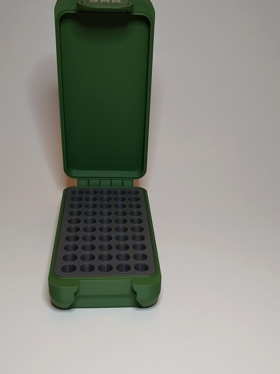BRT 9mm OD Green box open showing fitted insert