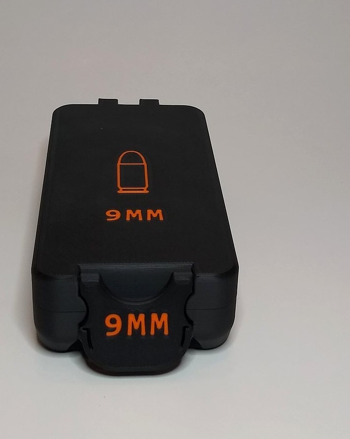 BRT 9mm Black / Orange box closed