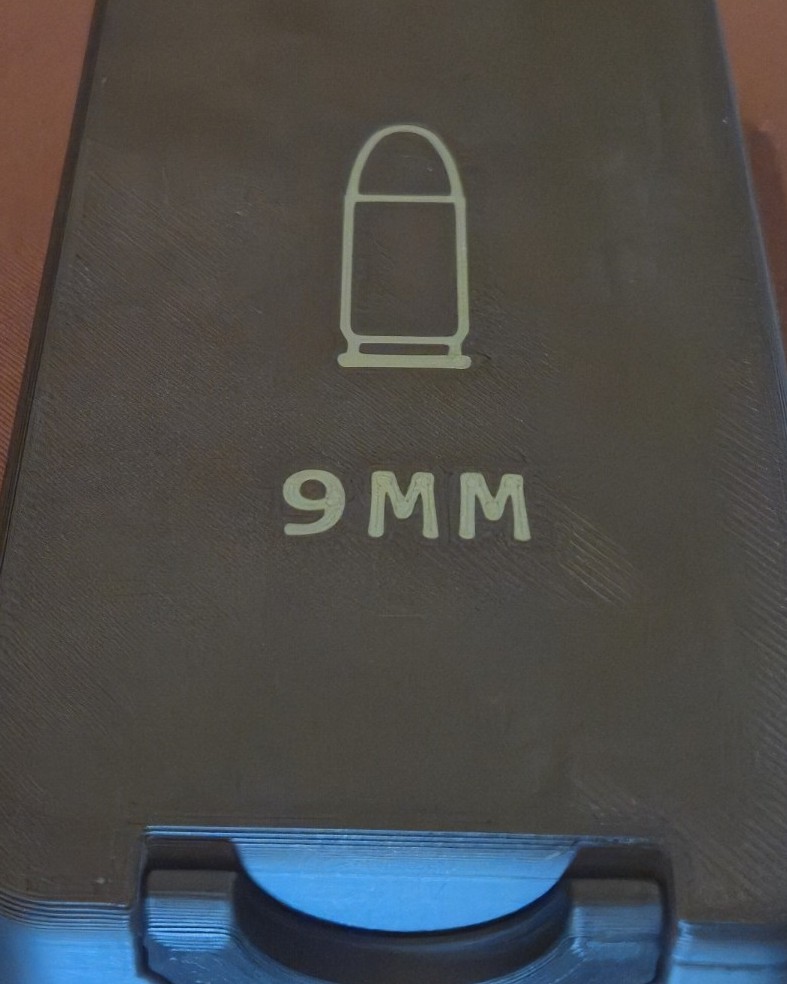 BRT 9mm Black / OD Green box closed