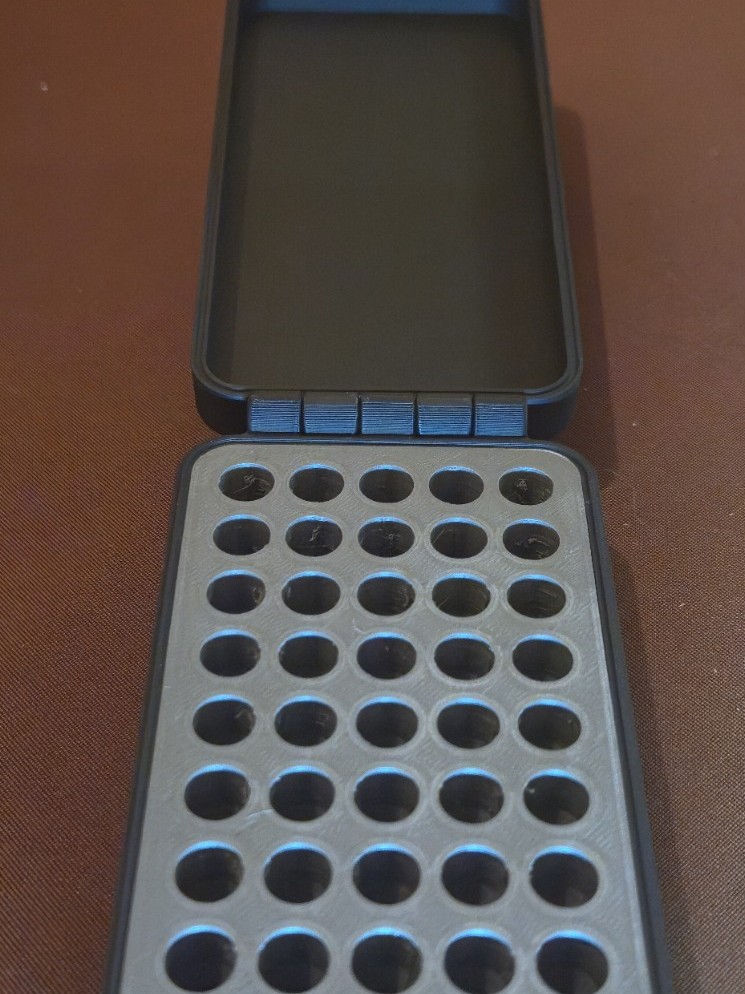 BRT 9mm Black / OD Green box open showing fitted insert