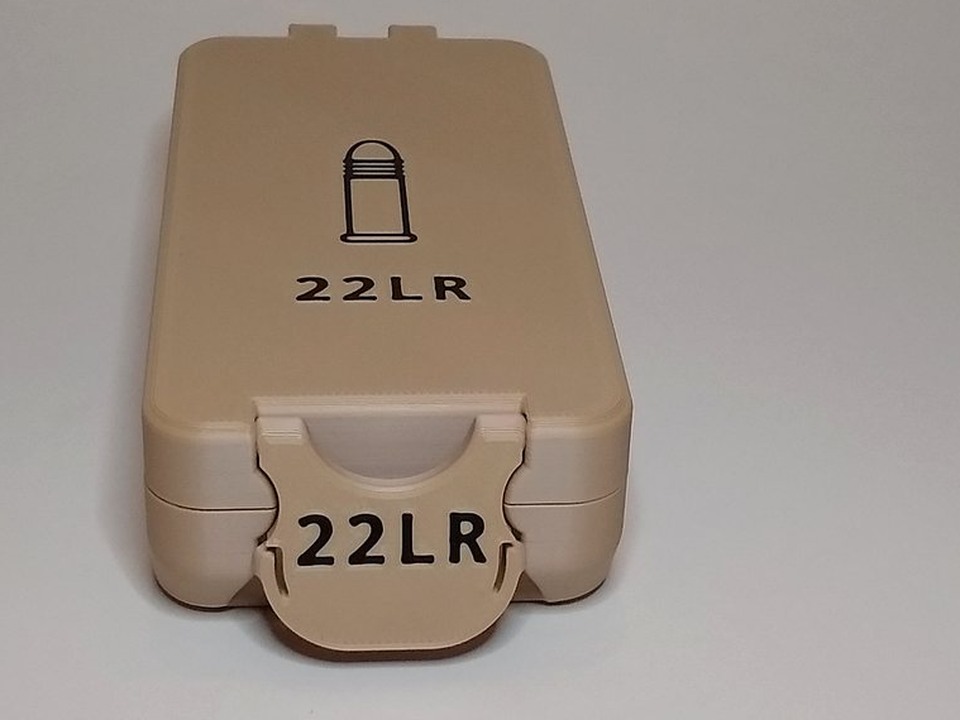 BRT .22 LR ammunition box