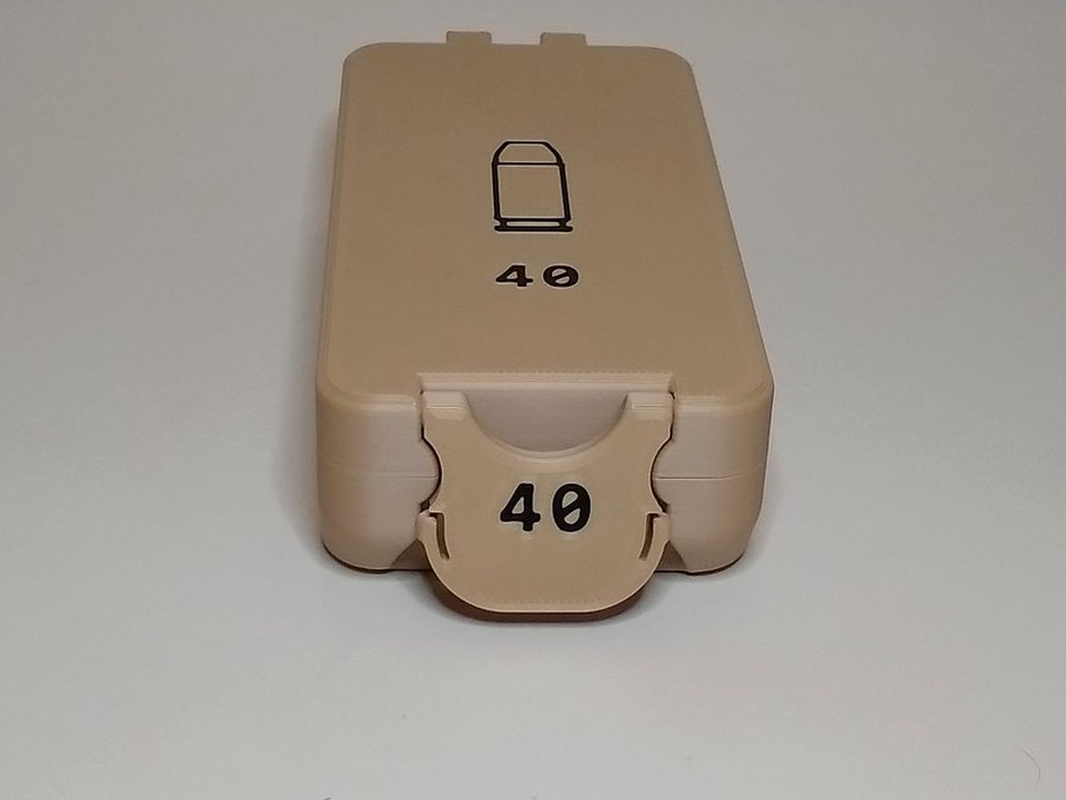 BRT .40 S&W ammunition box