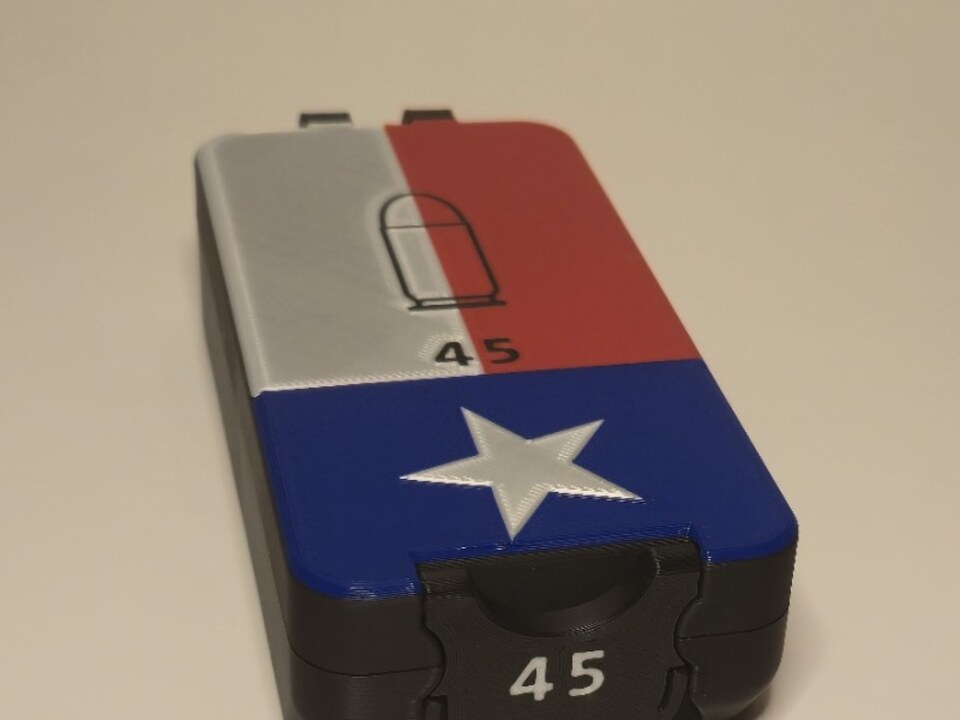 BRT .45 ACP ammunition box